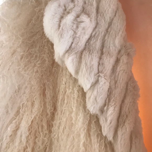 Mongolian fur coat size M - Picture 3 of 8